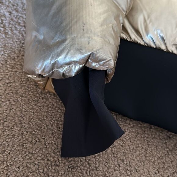 SAM. Women’s Gold Bungalow Hooded Puffer Jacket - Size XS - Picture 2 of 10